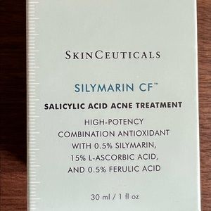 New - Skinceuticals Silymarin CF, high potency antioxidant. Acne treatment.